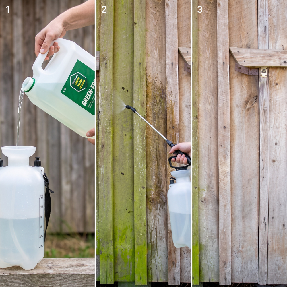 GREEN-FREE® 5L - Rimuovi muschio, alghe e licheni
