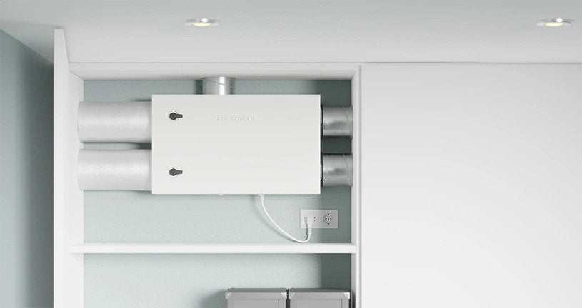 Sistema centralizzato di recupero del calore KOMFOVENT Domekt R 150 F C8