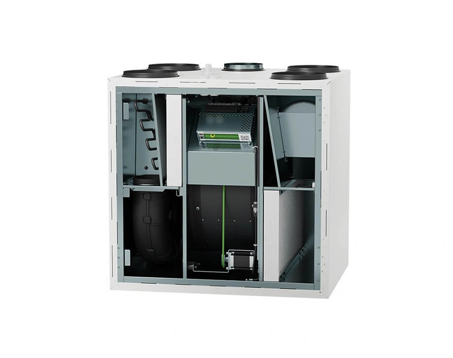Sistema centralizzato di recupero del calore KOMFOVENT Domekt R 450 V C6M